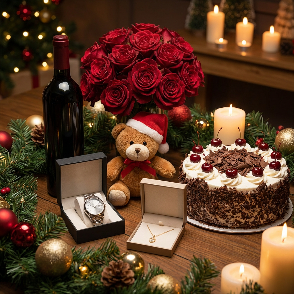 Holiday bouquet placeholder